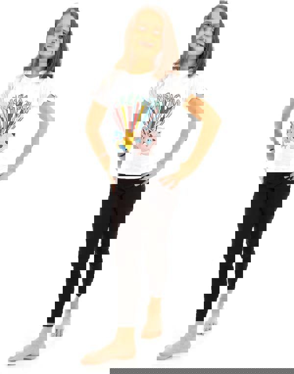 Pokemon Girls White Short Sleeved T-Shirt