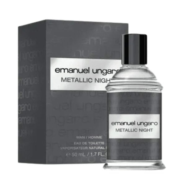 Emanuel Ungaro Men's Aftershave Emanuel Ungaro Metallic Night Eau de Toilette Men's Aftershave Spray (50ml)