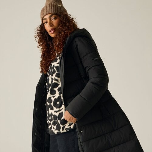 Regatta Womens/Ladies Nehiala Quilted Jacket - Black
