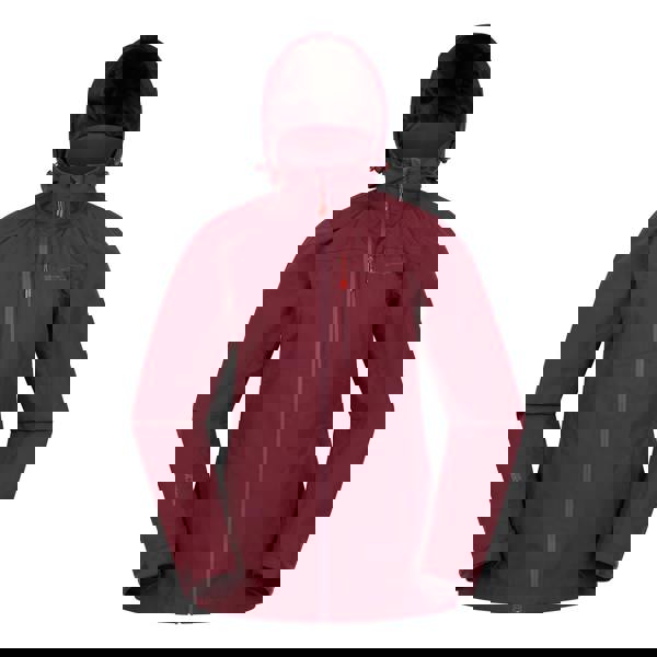 Mountain Warehouse Womens/Ladies Rainforest II Extreme Jacket - Burgundy - 