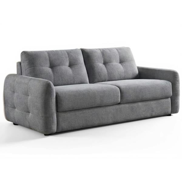 Furnishings For Less Aspen Fabric 3 Seater Manual Pull Out Large Sofa Bed Beige or Grey