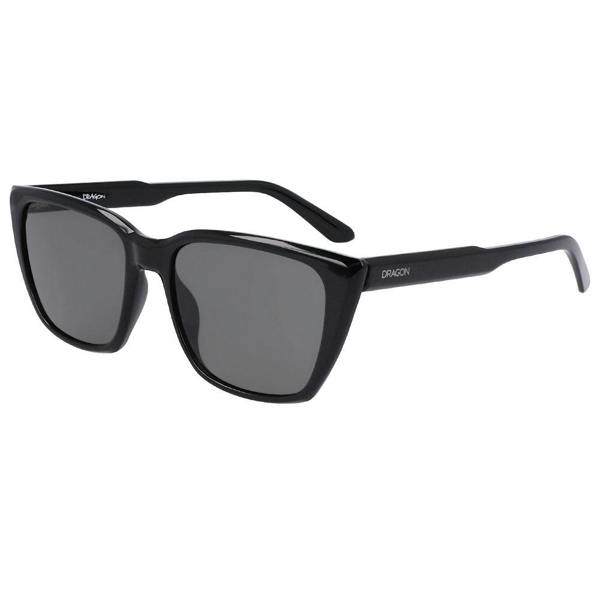 Dragon LUNA - Shiny Black with Lumalens Smoke Lens