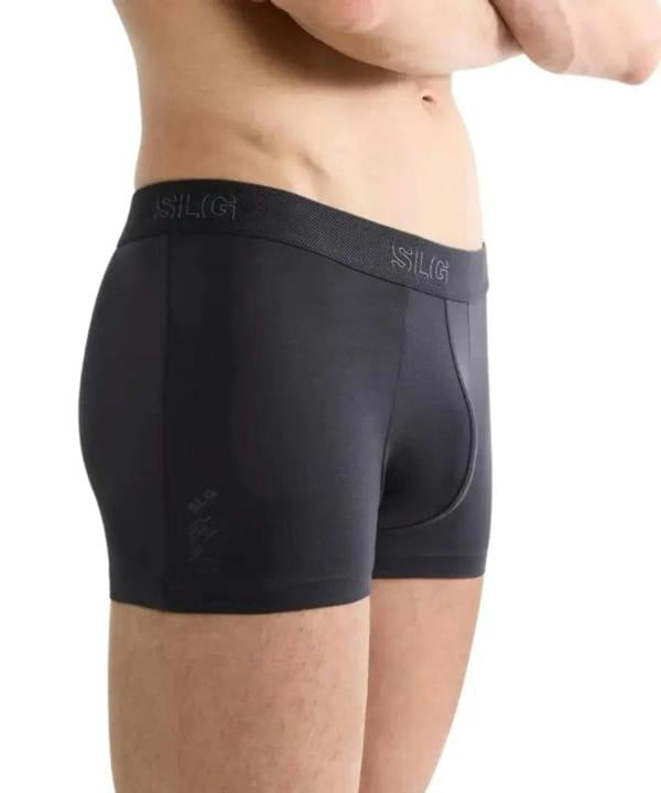 SloggiTrunks 2 - pack2 - Pack SLG Base Boxer Trunks, CharcoalBoxers & Briefs