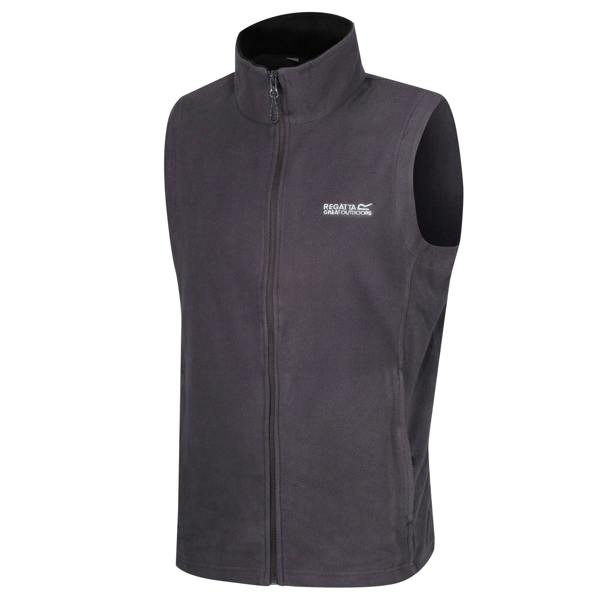 Regatta Great Outdoors Mens Outdoor Classics Tobias II Bodywarmer / Gilet - Iron/Black - 