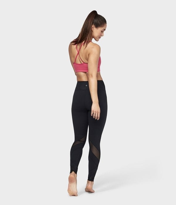 Manduka Movement Mesh Women's Yoga Leggings - Black