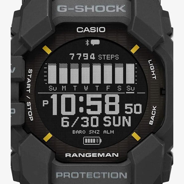 Casio G-Shock Master Of G Rangeman Black Smart Watch GPR-H1000-1ER