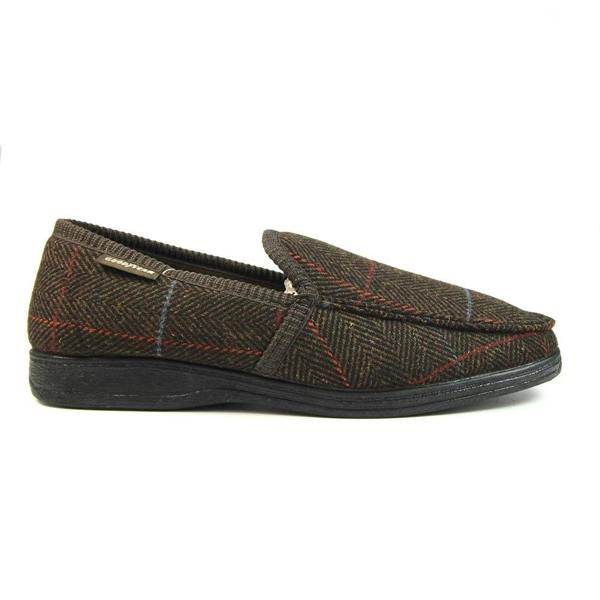 Goodyear Mens Eisenhower Slippers - Brown - 