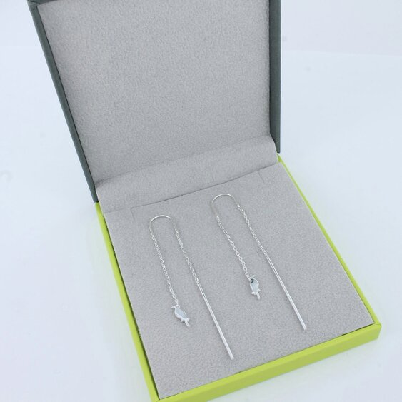 Reeves & Reeves Falling Bird Earrings