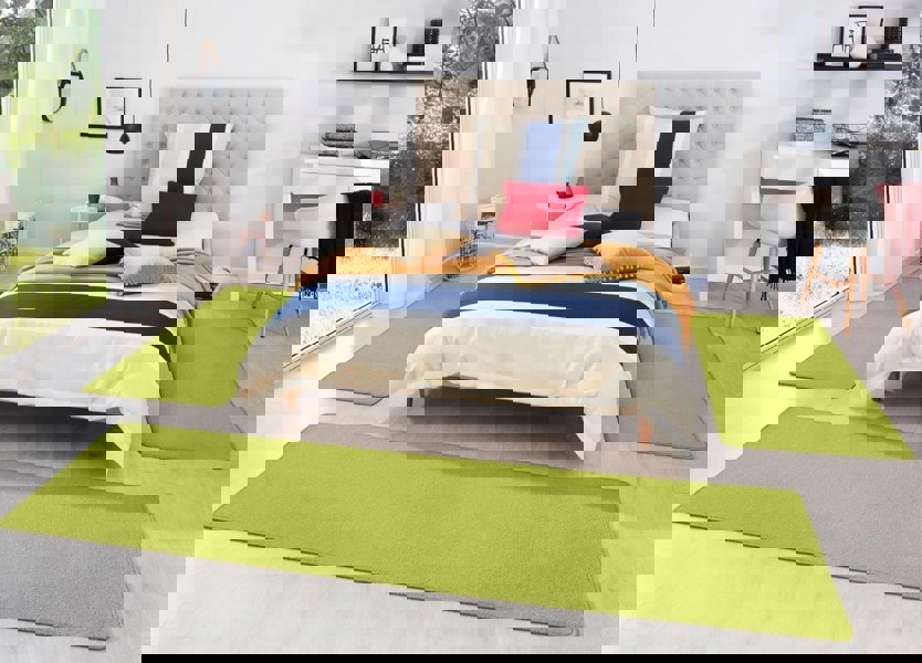 The Rugs Stylish Uni Colour 3-in-1 Rug Set - Quality Comfort