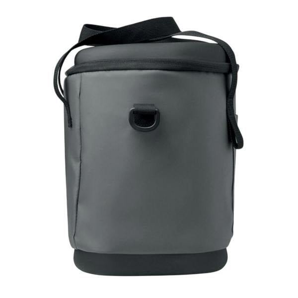 MidOcean Coolin 40L Tarpaulin Cooler Bag - Stone Grey/Black - 