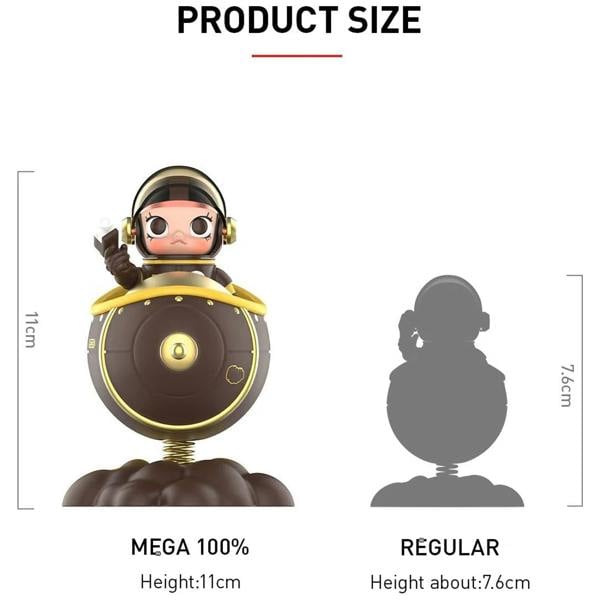 Pop Mart MEGA SPACE MOLLY - Tudor Rose Blooming Series Single Blind Box Limited Edition Collectable Figures