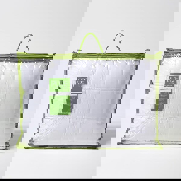 HOMESCAPES Luxury Organic Bamboo Pillow for Side Sleepers