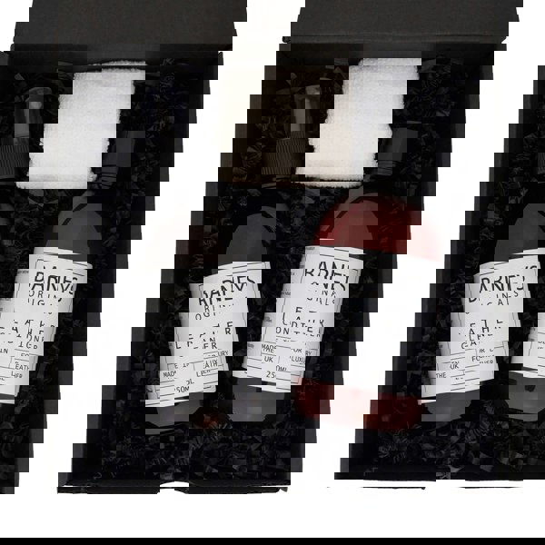 Barneys Originals Leather Care Kit with Cleaner, Conditioner & Wipes