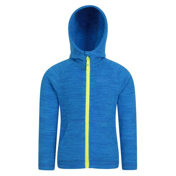 Mountain Warehouse Childrens/Kids Snowdonia II Full Zip Hoodie - Blue