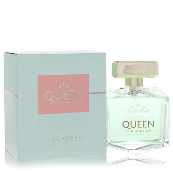 Antonio Banderas Queen of Seduction by Antonio Banderas Eau De Toilette Spray 2.7 oz for Women 80 ml