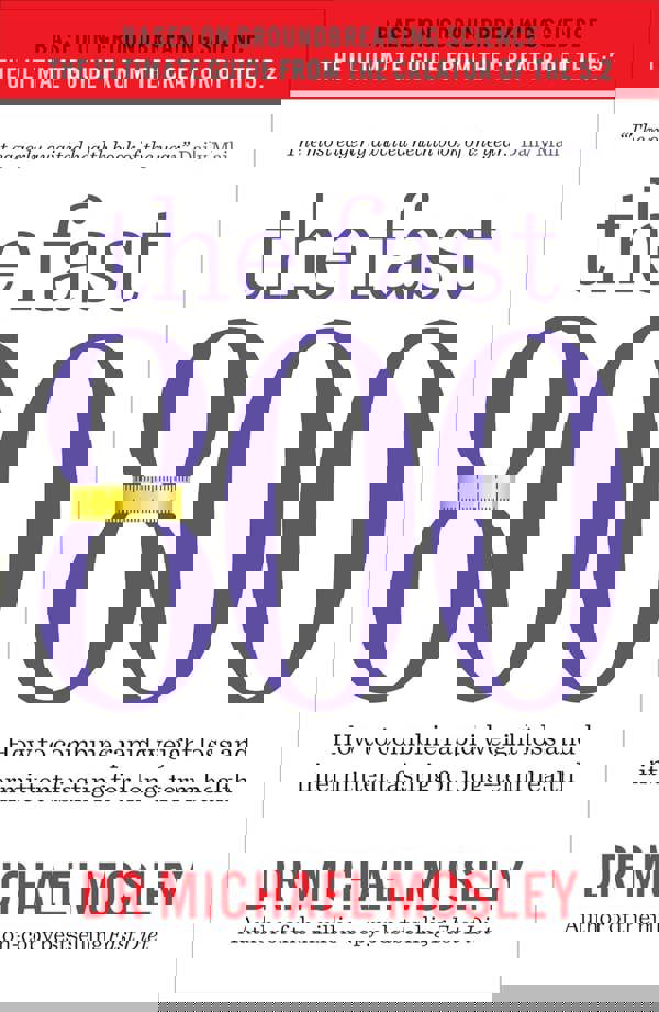 Dr Michael Mosley 5 Books Collection Set (Fast Exercise, Fast 800, Fast 800 Health Journal, Fast 800 Keto, Fast Asleep)