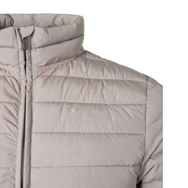 Aquascutum Mens Mock Neck Active Padded Jacket - Grey - 