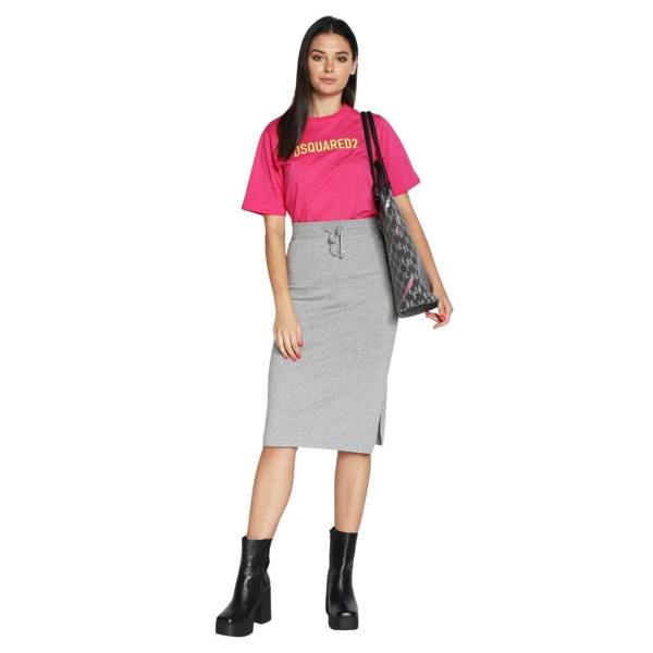 DSQUARED2 Eco Dyed Easy Hot Pink  T-Shirt M
