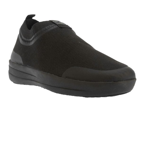 Fit Flop Womens Uberknit Slip-on Trainers - Black