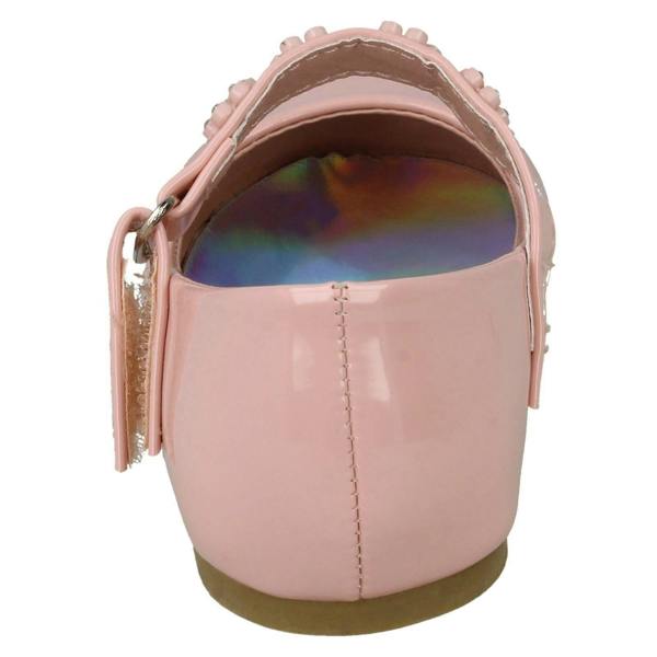 Spot On Girls Spot On Diamante Flower Strap Ballerinas H2487