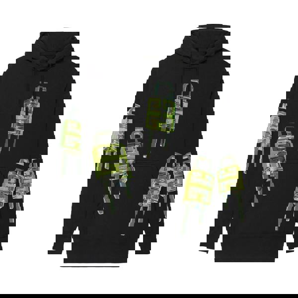 Givenchy 4G Lock Logo Oversized Hoodie   in  Black