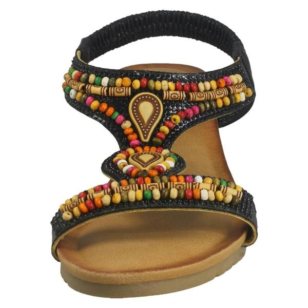 Savannah Ladies Savannah Wedge Heeled Sandals F12125