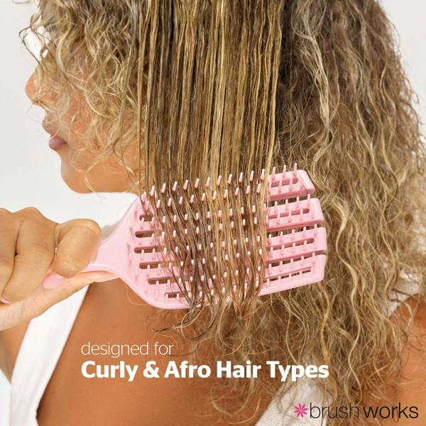 Brushworks Curly Hair Detangling Brush