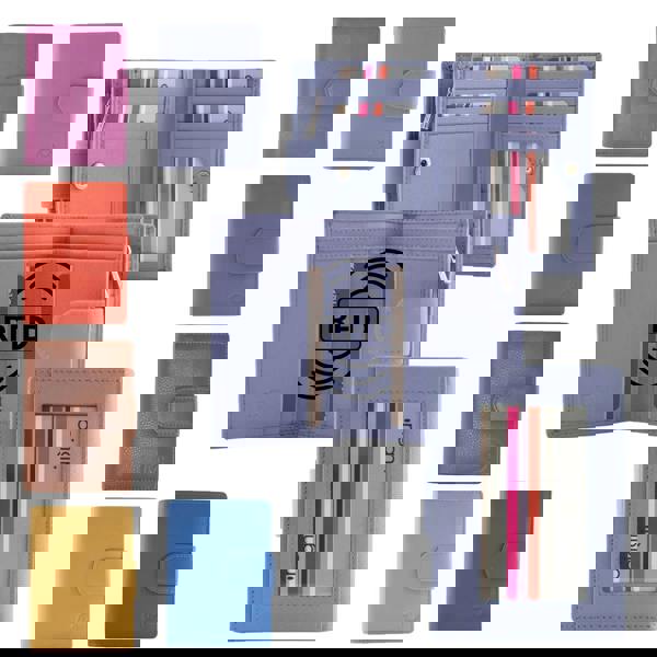 Mala Leather Origin LEather Medium Tab Purse with ID Window