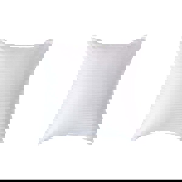 HOMESCAPES Silky 330 TC Egyptian Cotton Satin Stripe Pillowcase, European Size