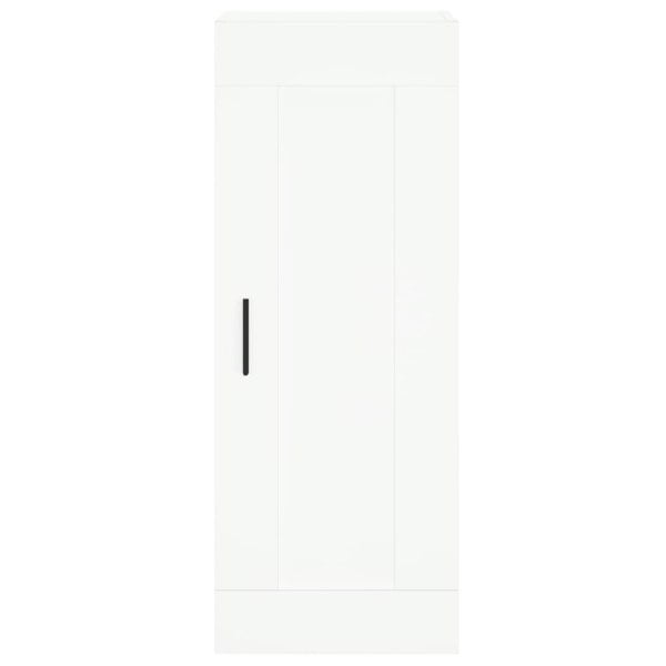Berkfield Wall Mounted Cabinet White 34.5x34x90 cm Engineered Wood