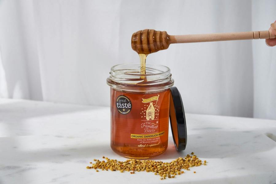 The Travelling Bee Co. Organic Dandelion Honey
