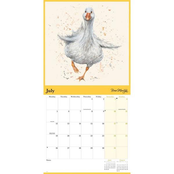 Bree Merryn, Country Life Calendar 2027, Wall Calendars, Month To View, Animals, Gift