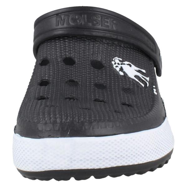 Mens Molser Slip On Clog with Ankle Strap MR-CH3073-M