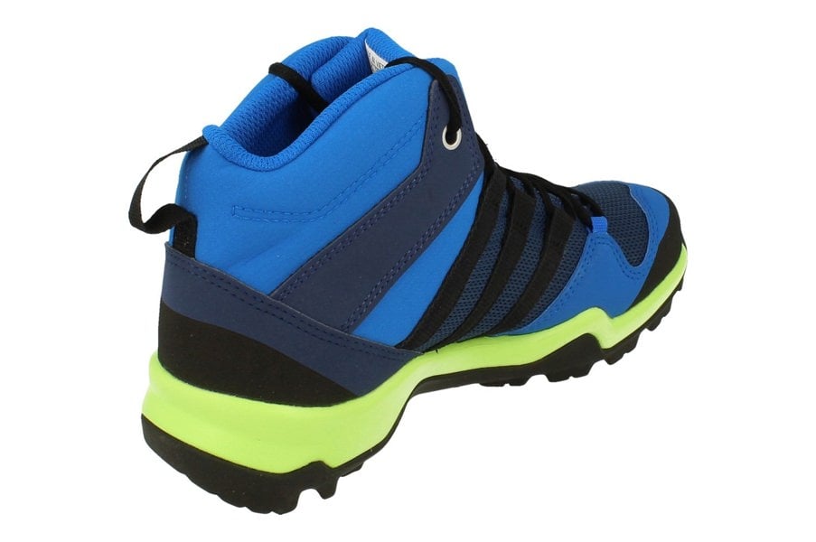 Adidas Hiking Terrex Ax2R Mid R.Rdy Kids Trainers Sneakers  EF2246 - Blue Black Green Ef2246 - Photo 2
