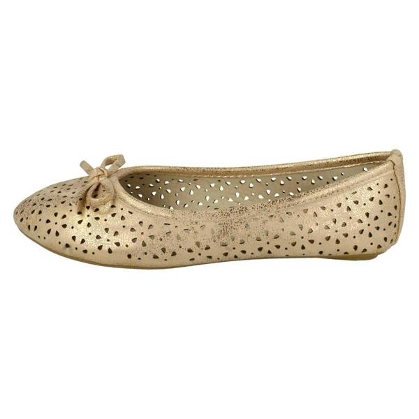 Spot On Girls Spot On Cut Out Detail Ballerina Flats