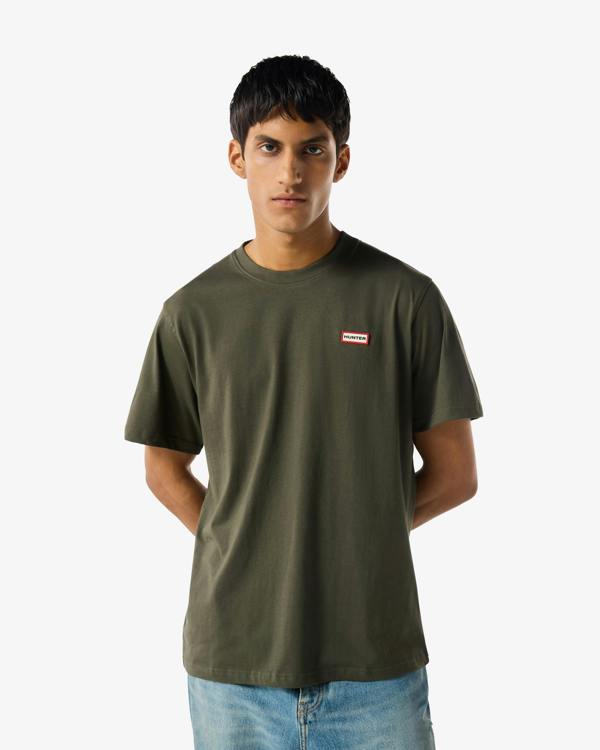 Hunter Red Label Essentials Mens Logo T-Shirt - Kambaba | CHO | Designer Mens Short Sleeve T-Shirts