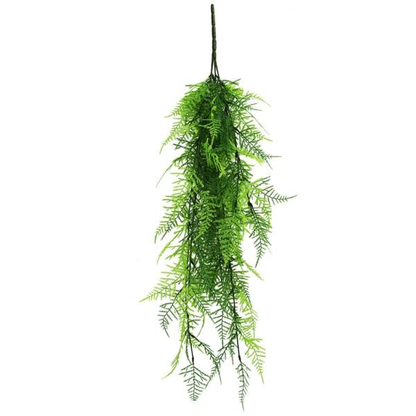 Artificial Hanging Woodland Fern Bush 77cm