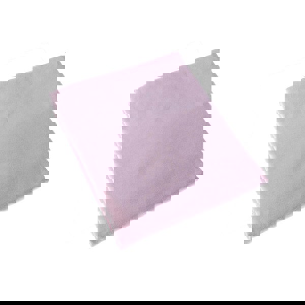 HOMESCAPES 100% Brushed Cotton Cot Flat Sheet, 100 x 150 cm