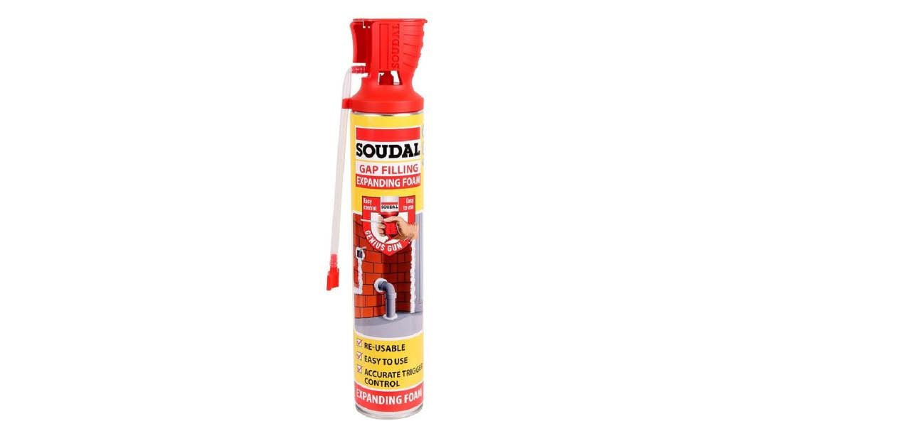 Soudal Genius Gun Insulation Expanding Foam 750ml