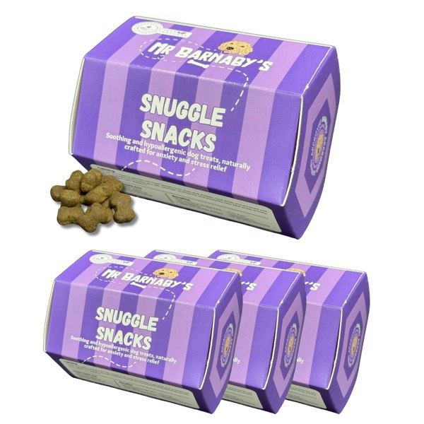 Mr Barnaby's Snuggle Snacks Dog Treats (Pack of 4)