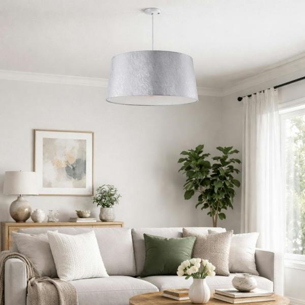 Pagazzi Lighting Chilka 16" Shade Silver