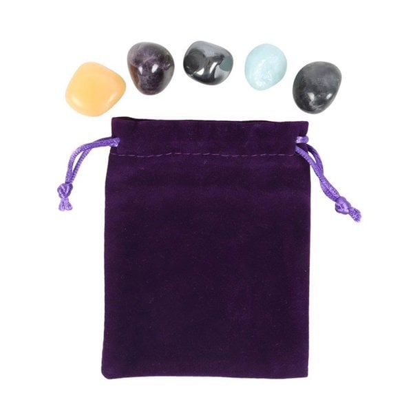 Serano Aquarius Crystal Tumblestone Set