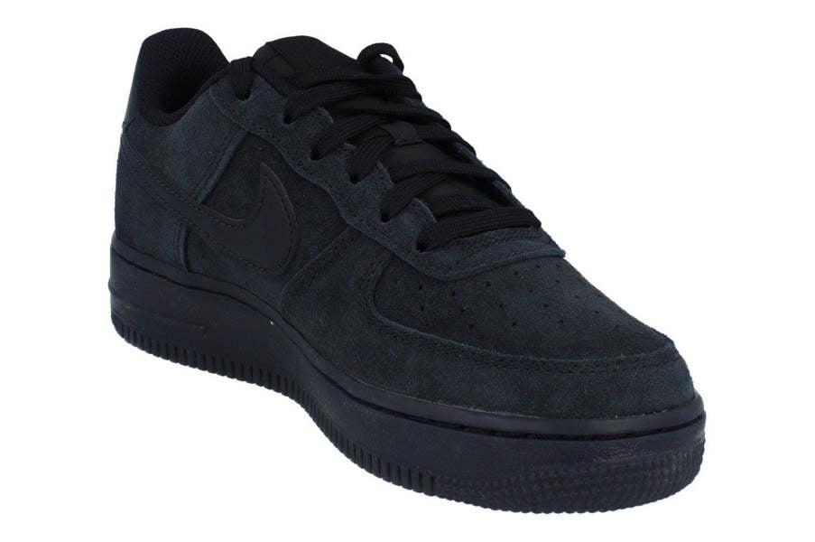 Nike Air Force 1 LV8 GS Trainers Bq5485  004 - Black Black 004 - Photo 3