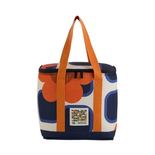 Regatta Orla Kiely 12L Giant Square Flower Cooler Tote Bag - Orange - 