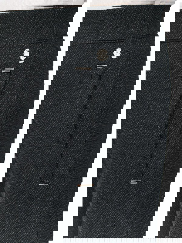 PennyPlain Herringbone Treggings - Charcoal