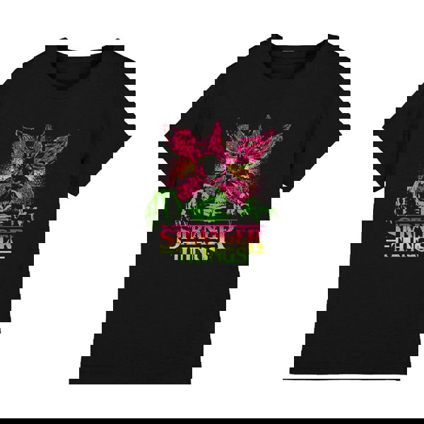 Stranger Things Kids Demogorgon T-Shirt - Black