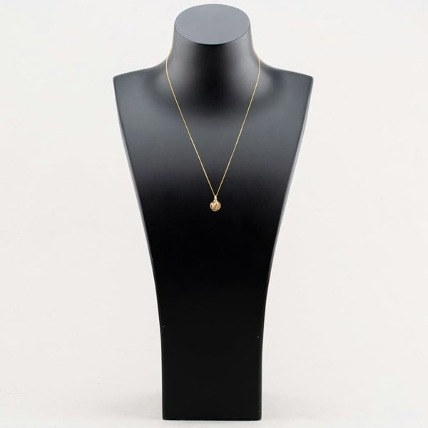 T. H. Baker 9ct Yellow Gold Angel Cupid Pendant Necklace 1.61.7589
