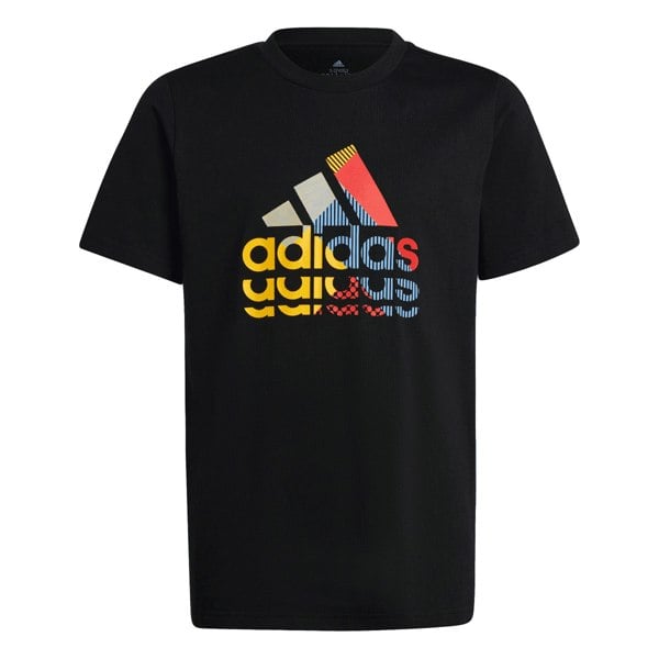 Adidas Childrens/Kids Graphic T-Shirt - Black