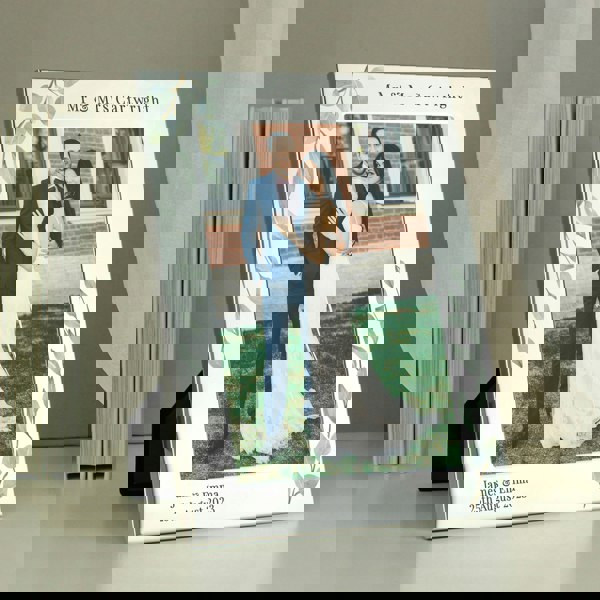 Personalised Memento Company Personalised Botanical 5x7 Photo Frame