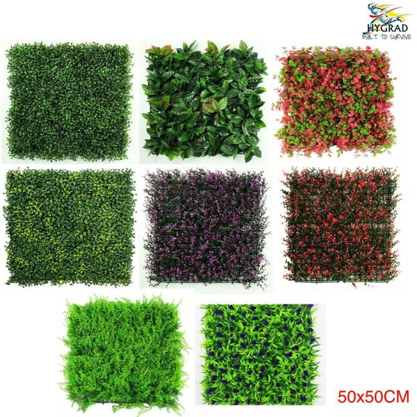 HYGRAD BUILT TO SURVIVE Artificial Boxwood Topiary Green Artifical Grass Screen Fencing Hedge Panels UK